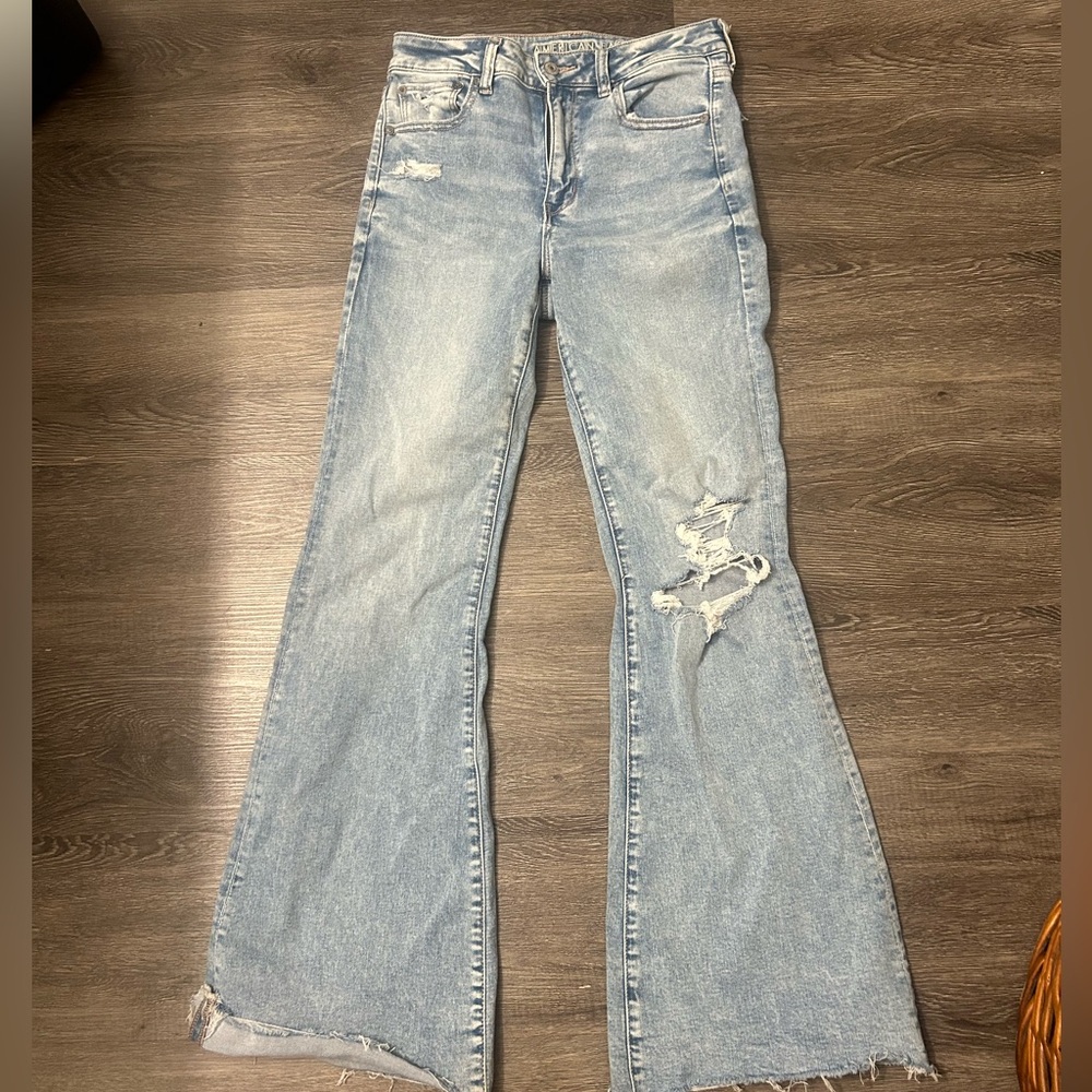 american eagle women’s boot cut jeans WORN ONCE